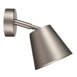 Nordlux IP S6 Brushed Steel Wall Light